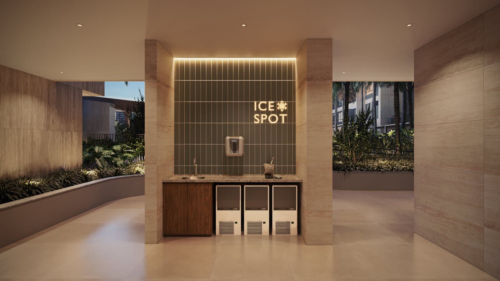 Ice spot